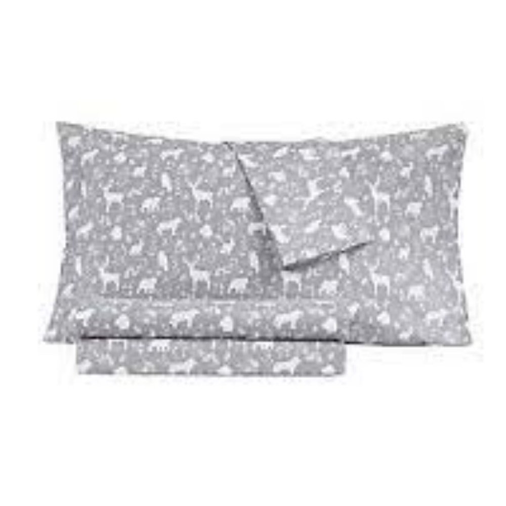 *SALE*  Holiday Microfiber 4 Pc Twin Sheet Set Bedding 7621